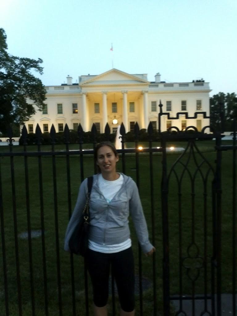 Outside the White House