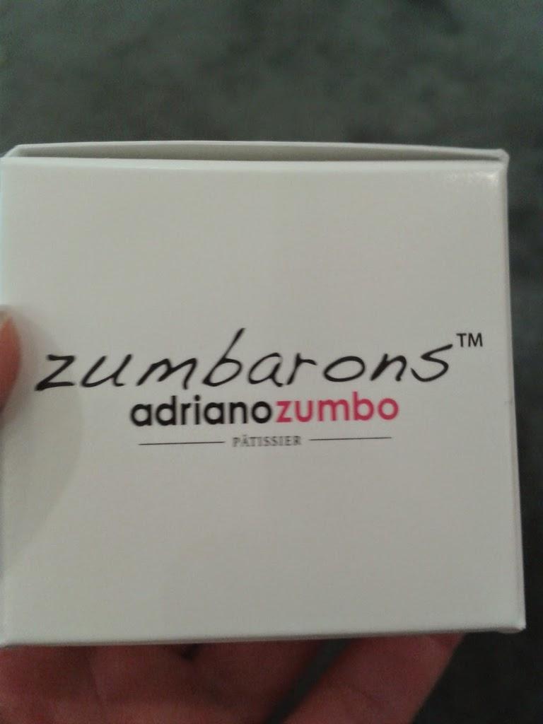 white box featuring Zumbarons logo