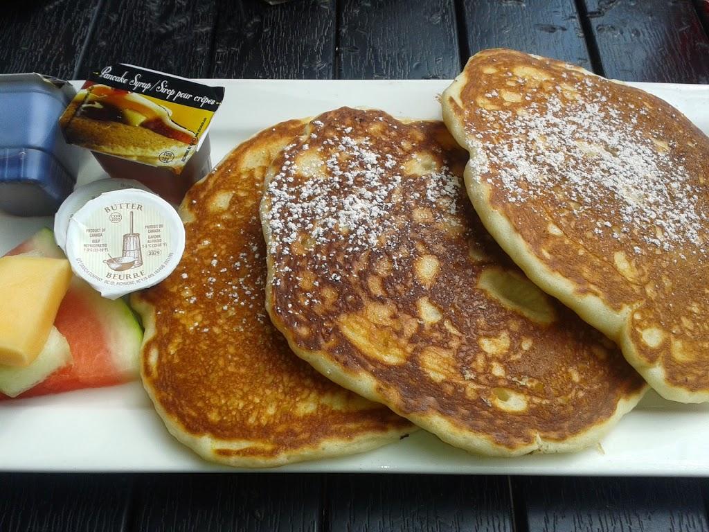 Pancakes at Black's Pub Whistler