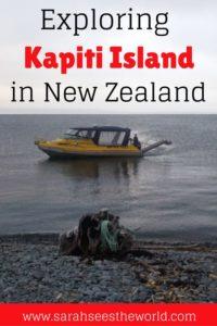 exploring kapiti Island