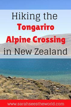 hiking the tongariro crossing
