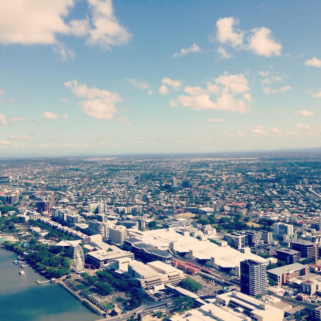 Brisbane from above