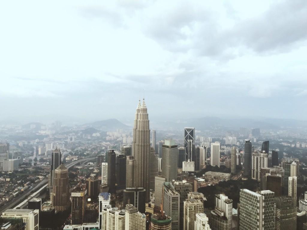 view one day in kuala lumpur from tower