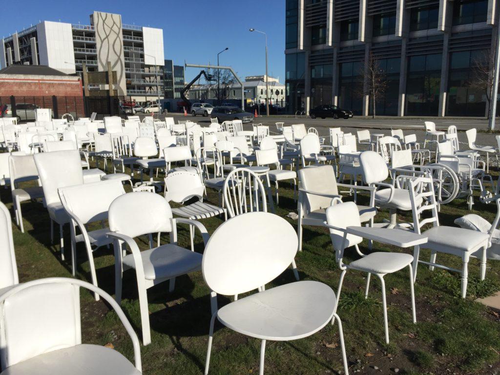 185 empty chairs christchurch