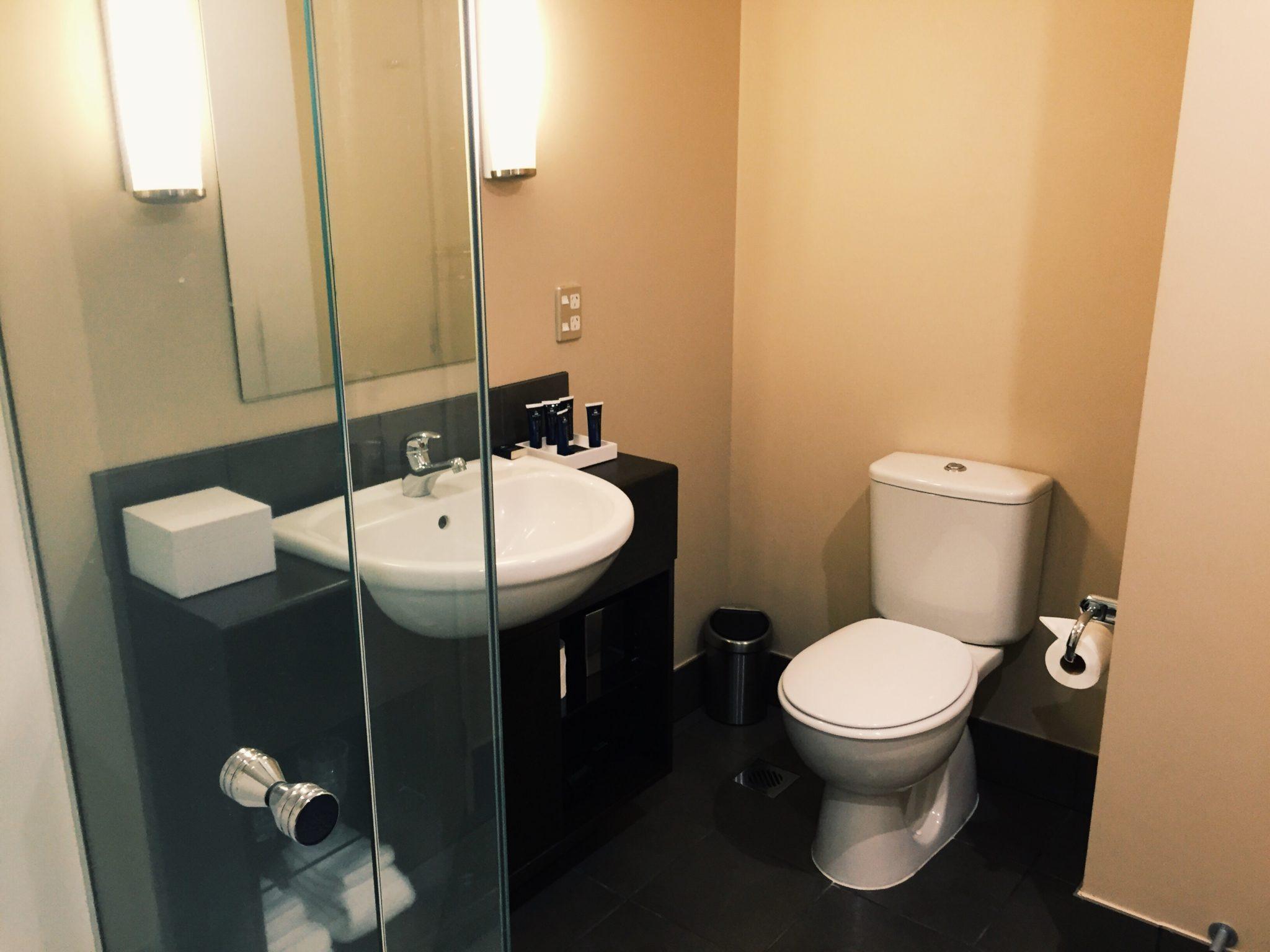 bathroom in the bolton hotel wellington
