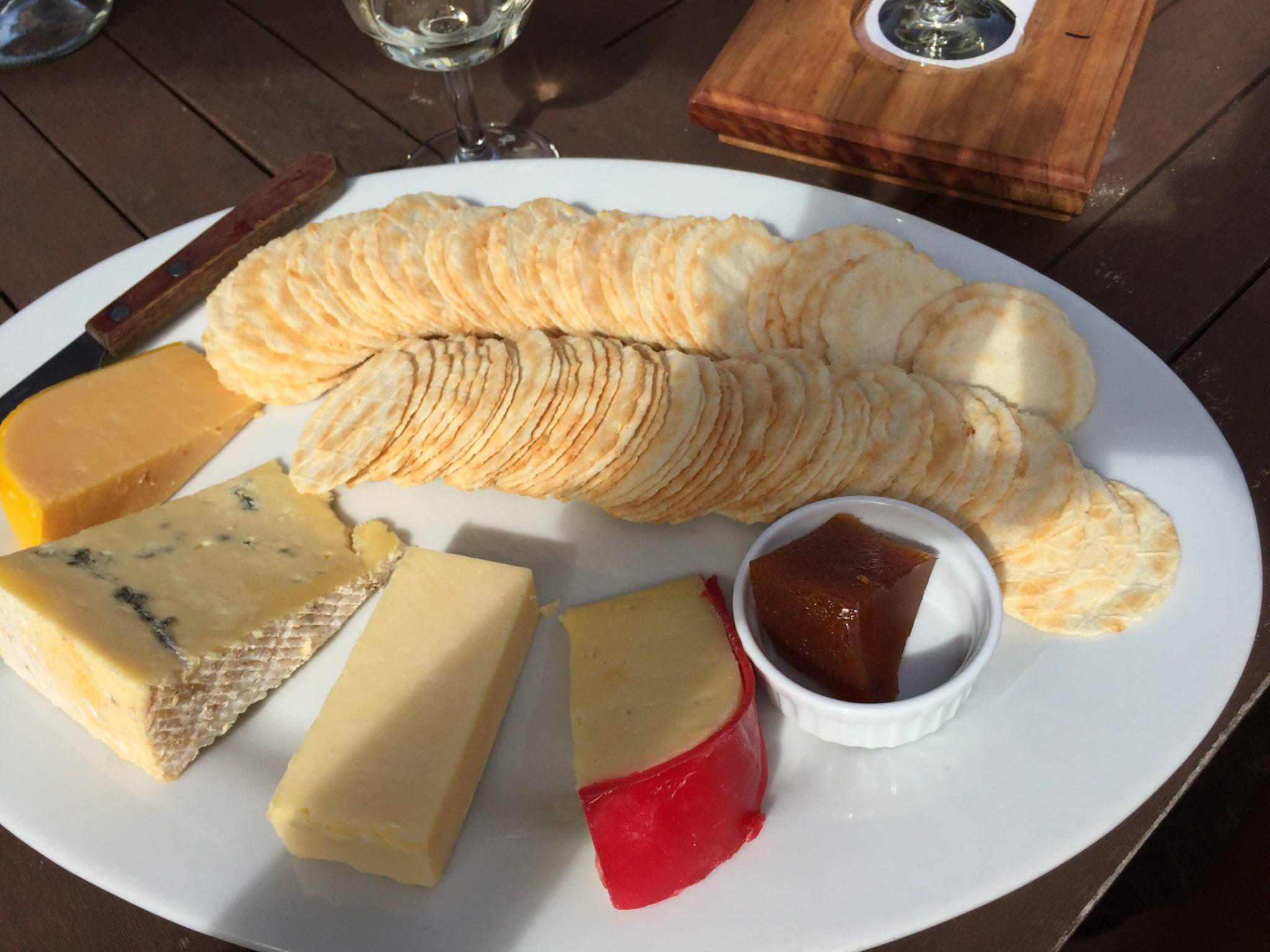 Cheese Platter Gladstone Vinyard
