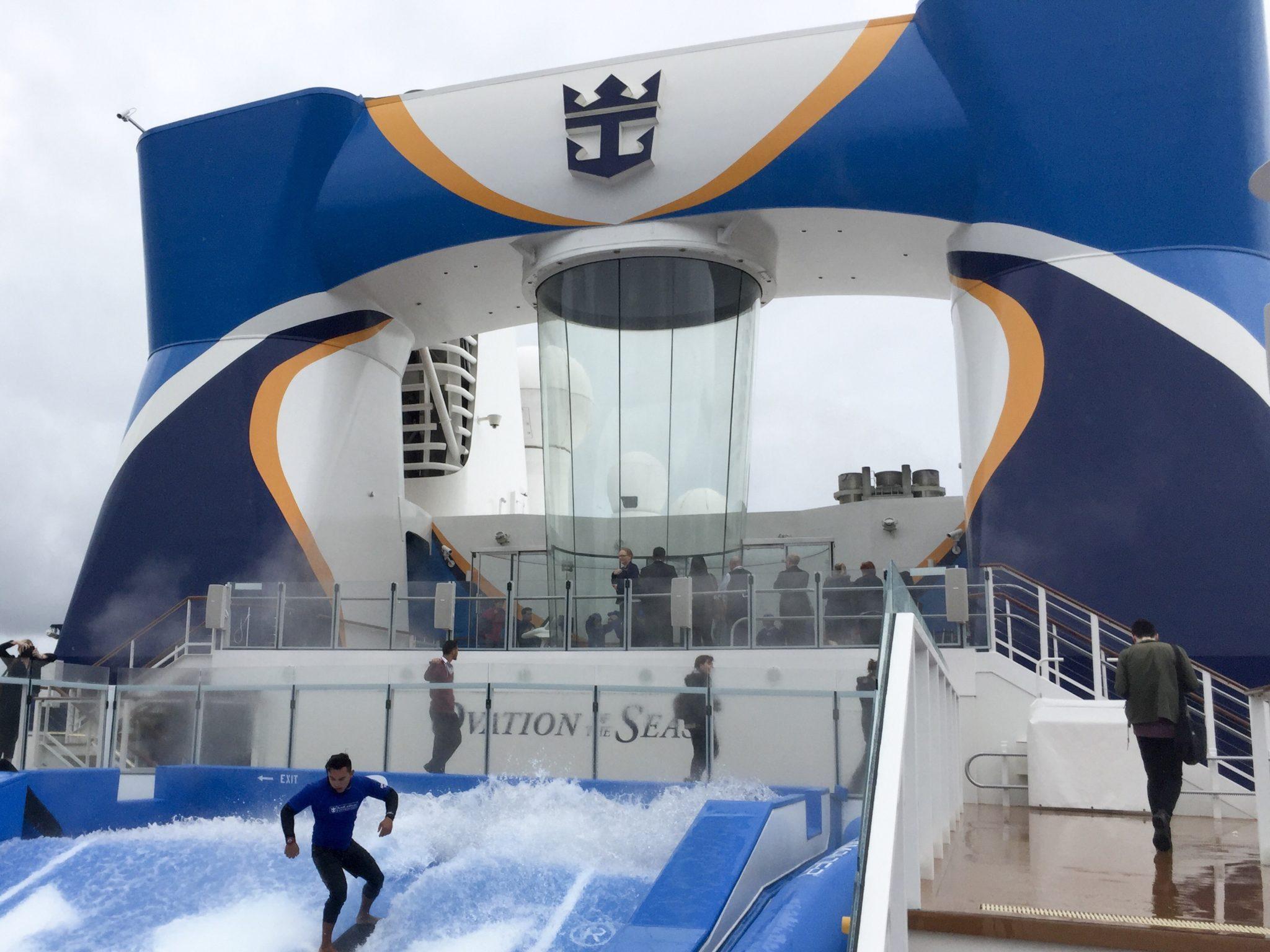 Ovation of the Seas Sky Dive and Surf