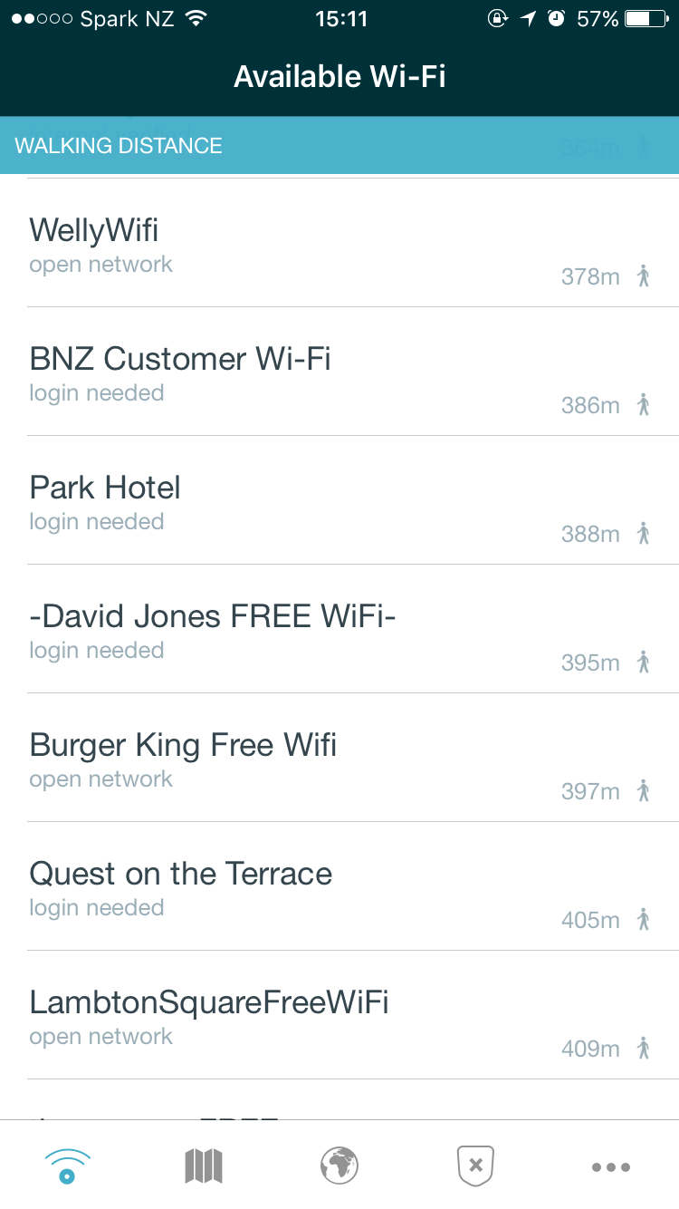 Wi-Fi Finder App