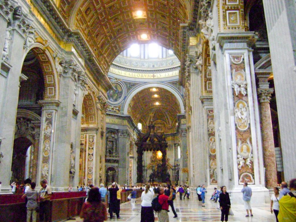 Inside Saint Peters Vatican City
