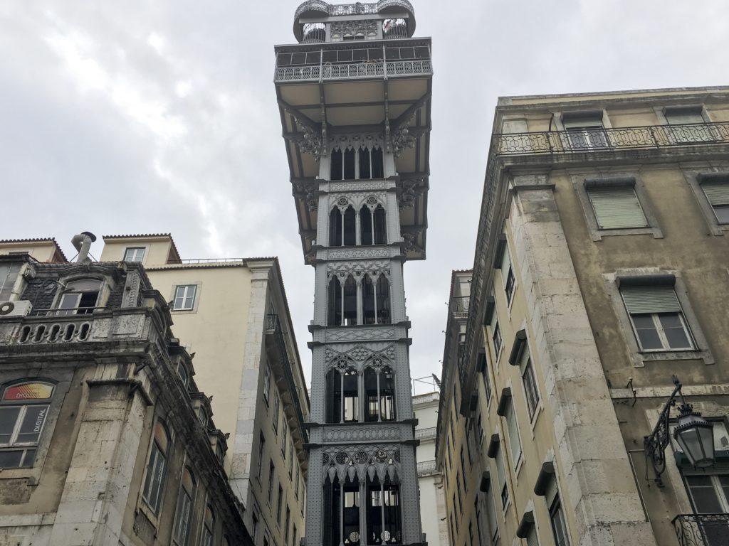 Santa Justa Lift thoughts on Lisbon