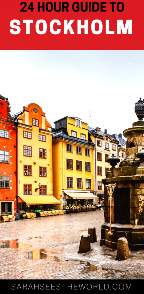 24 hour guide to stockholm pinterest