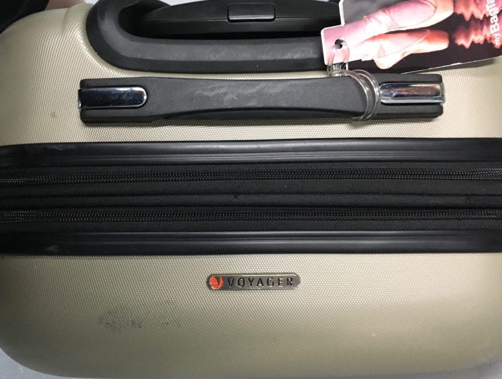Voyager suitcase airline lost luggage