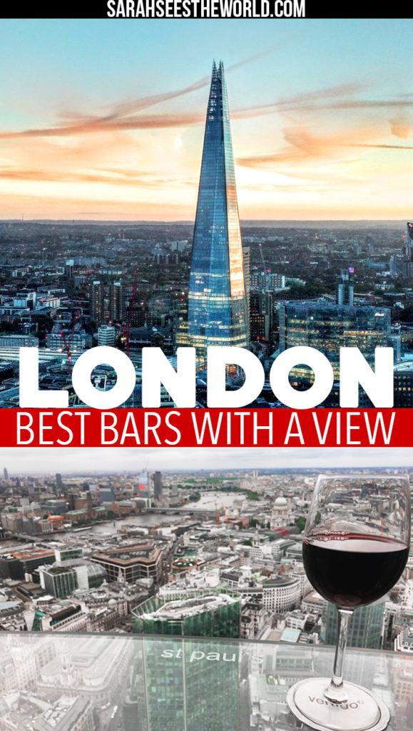 London sky bars and restaurants Sarah Sees The World