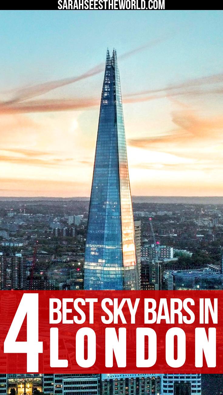 best sky bars in london