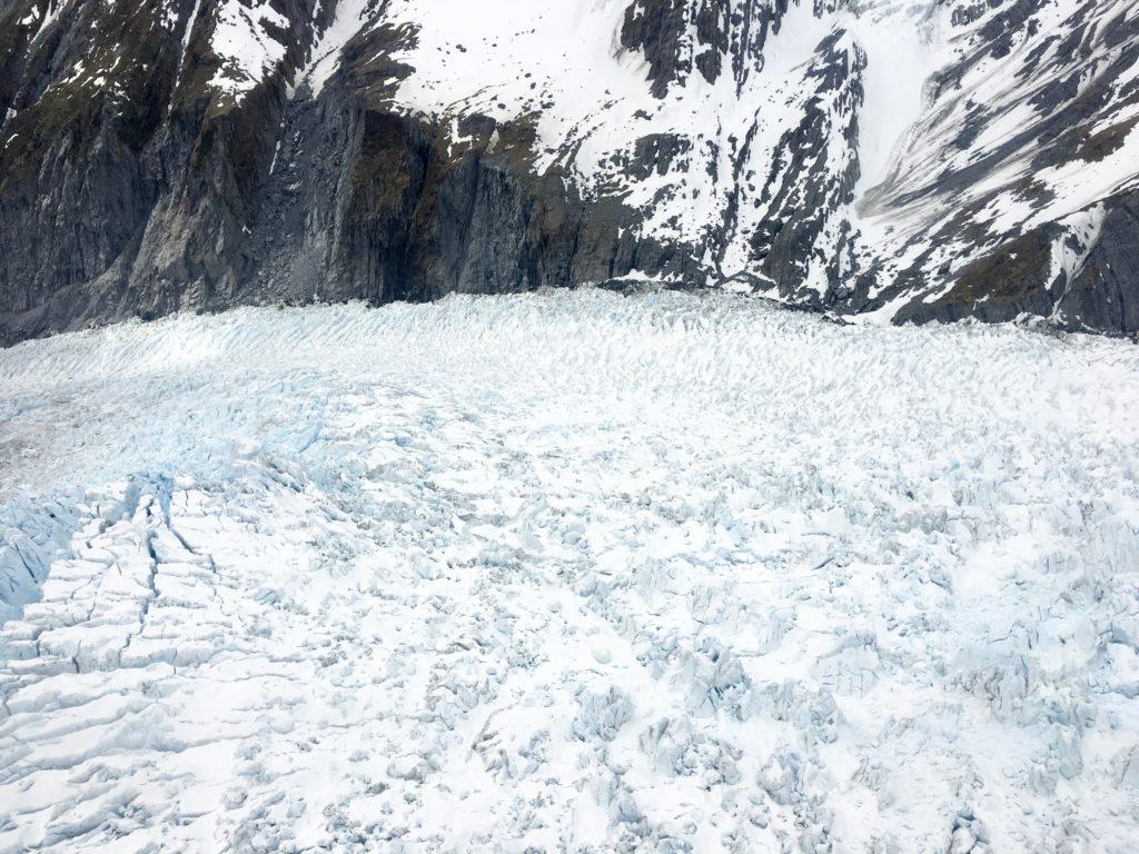 Glacier view from Franz Josef helicopter Scenic Flight over glacier