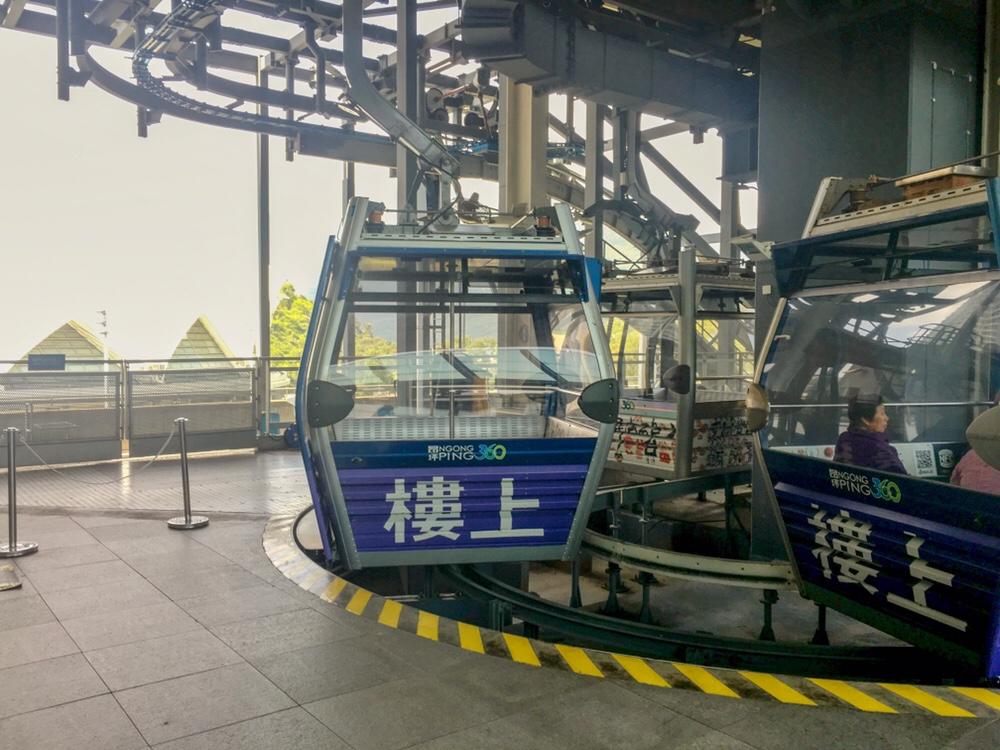 360 cable car lantau island hong kong