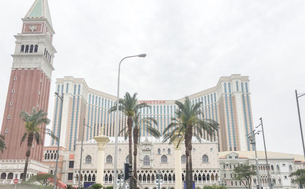 exterior of the venetian casino Macau