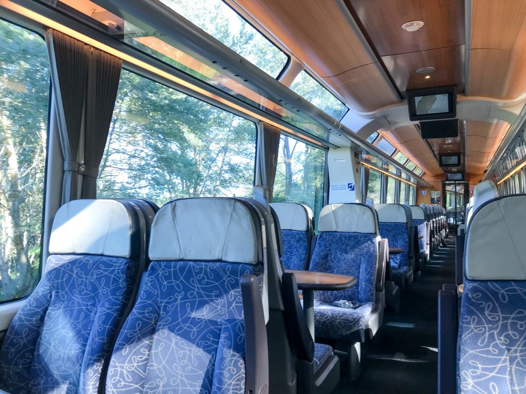 Coastal Pacific Train carriage