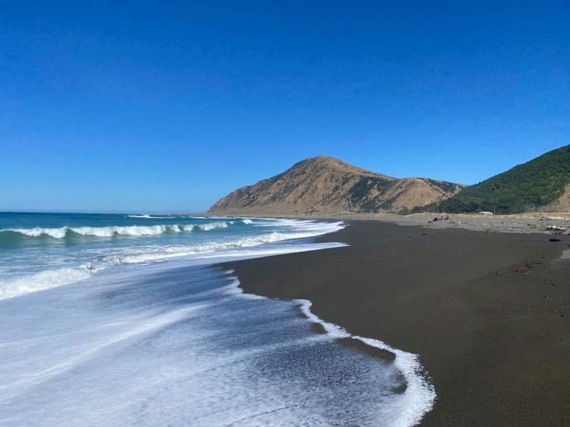 Tora coastline, Wairarapa New Zealand