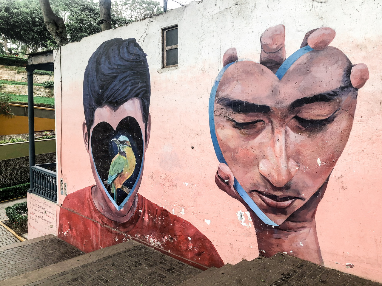 Street art in Barranco Lima